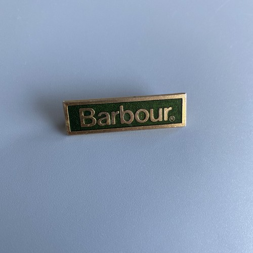 Genuine barbour enamel - barbour, badge