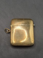 Antique 18ct Rolled Gold Vesta