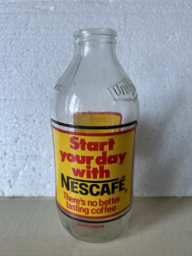 Vintage advert glass pint - glass, 1