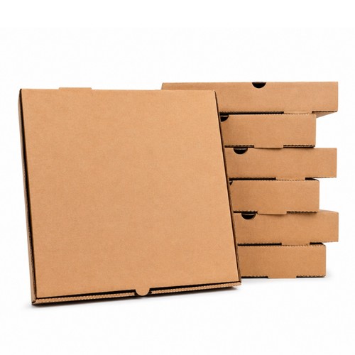 Cardboard pizza box - cardboard,