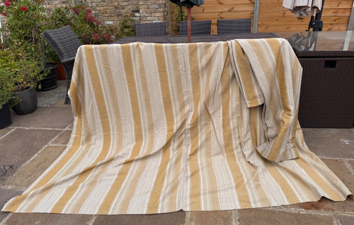 Vintage 1975 pair curtains x - curtains,