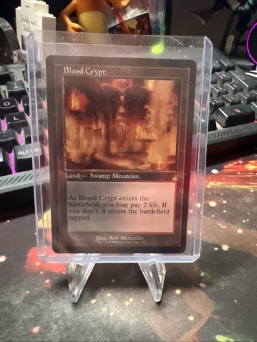 Mtg blood crypt ravnica - mtg,