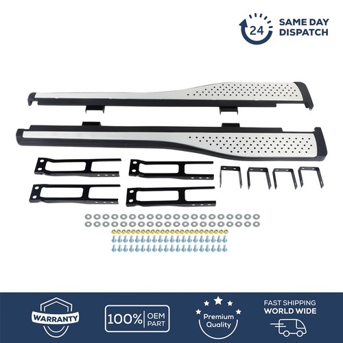 Step bars black silver for - step,