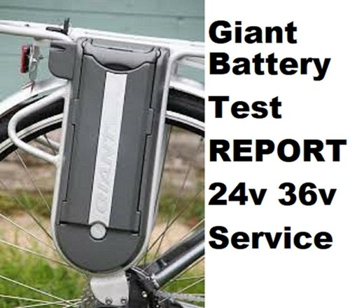Giant electric bike - electric, battery