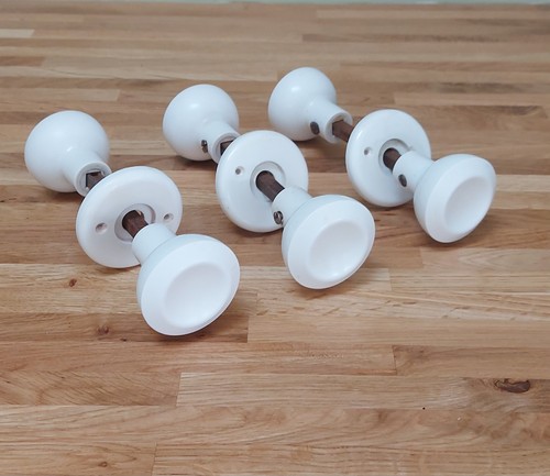 Pairs vintage white hard - vintage,