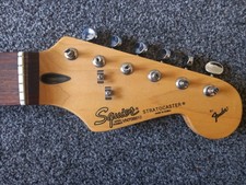 Squire Stratocaster Neck Made