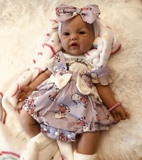 Reborn Full Silicone Baby Girl 18” Infant Doll Floppy Soft Newborn 5 Lbs