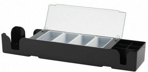 Bar condiment holder dispenser - condiment,