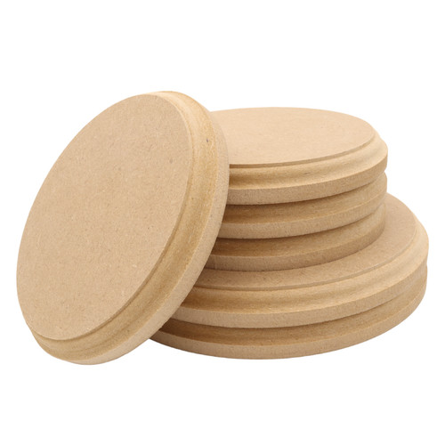 Wooden mdf circle - wooden,