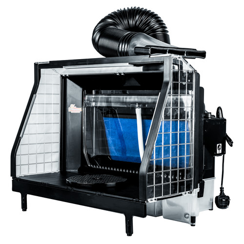 Water curtain airbrush - curtain,