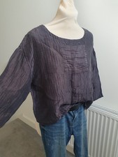 Grizas women's Grey  Crinkle