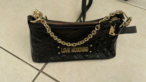 Love moschino black - black, quilted