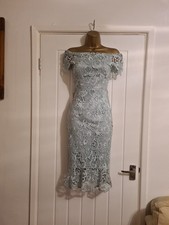 Lipsy Mint Green Cutwork Lace