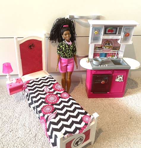 Mattel barbie kitchen bed - mattel,