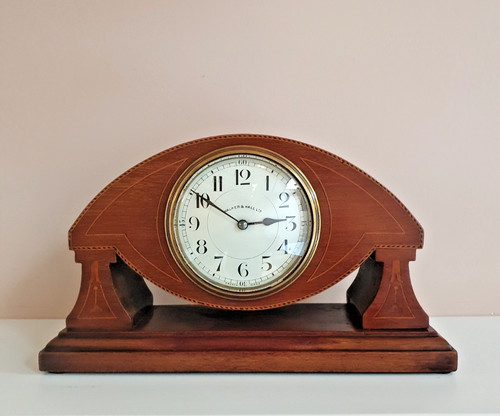 Stylish french mantel - mantel, clock