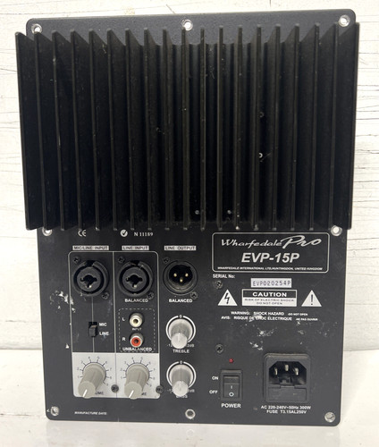 Wharfedale evp amplifier - wharfedale, evp-15