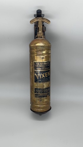 Vintage brass vixen fire - vintage,