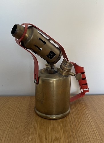 Antique vintage brass blow - vintage,