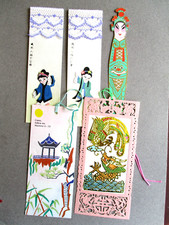 5 x Chinese style BOOKMARK Lot