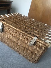 Vintage Wicker Basket, Storage