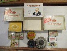 13 collectable old tobacco