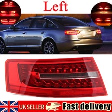 For Audi A6 C6 2009-2012 Left Passenger LED Rear Outer Tail Light Brake Lamp LH