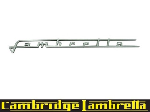 Lambretta side panel badge - side,