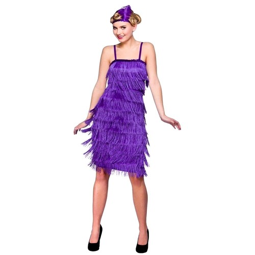 Adult purple charleston jazz - adult,