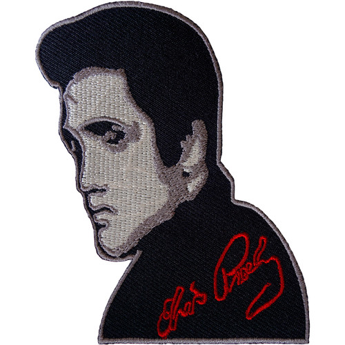 Elvis presley patch iron sew - elvis,
