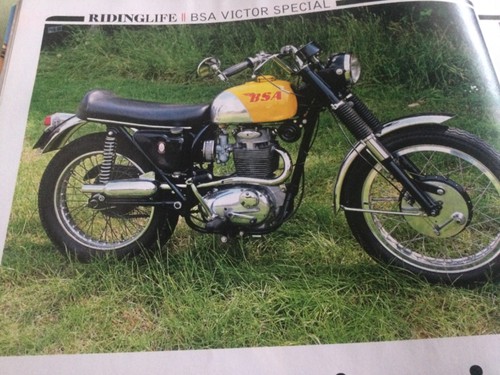 Bsa victor 441 special - bsa,