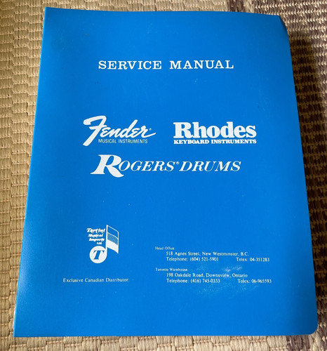 Vintage rhodes keyboards and - rhodes,