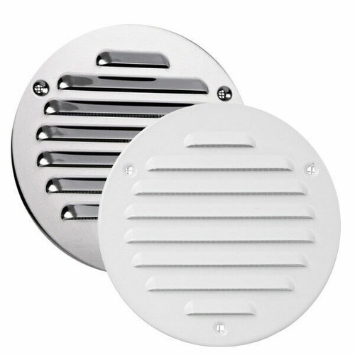 Round metal air vent - metal, grille