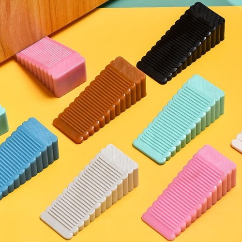 Silicone door stopper - silicone, wedge