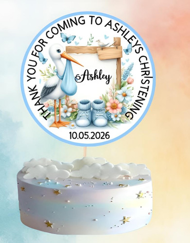Boys personalised christening - boys,