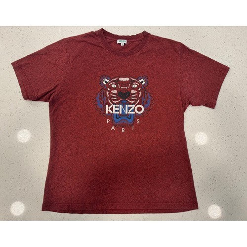 Kenzo shirt mens red - kenzo,
