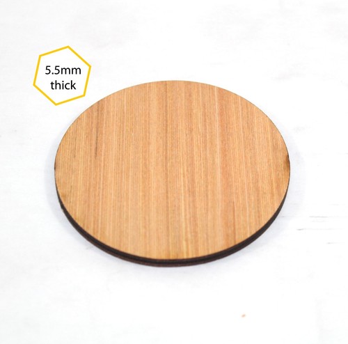 Laser cut 5mm plywood - , circles