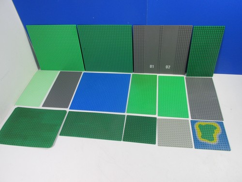 Large lego green blue city - 15,