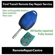 Ford Transit Blue Remote Key