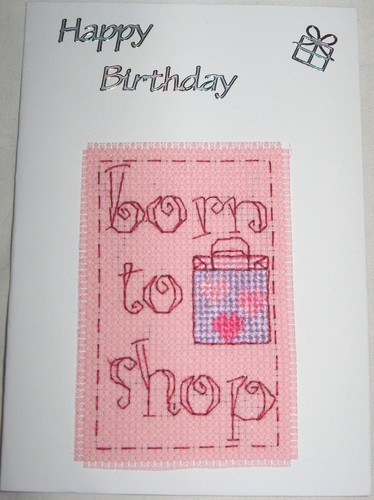 Birthday card completed - birthday,