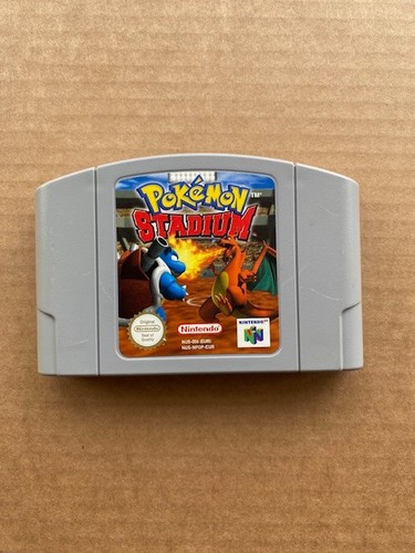N64 pokemon stadium game - n64,