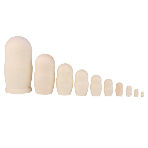 10pcs unpainted blank - unpainted,