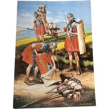 Roman Wall Educational Poster