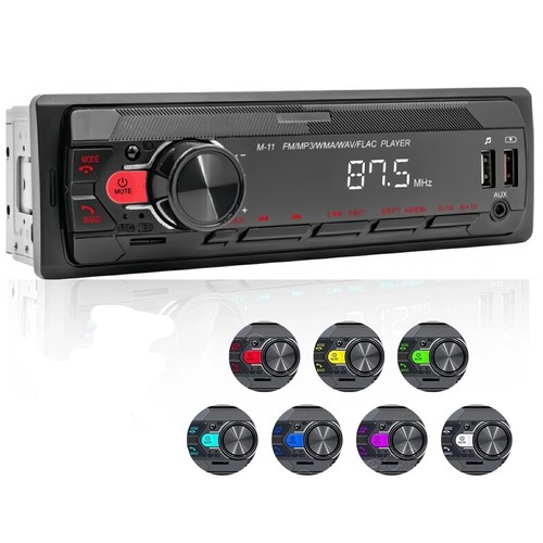 Usb aux single din car - din,