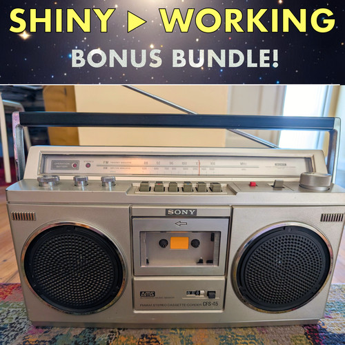 Sony cfs working vintage - cfs-45,