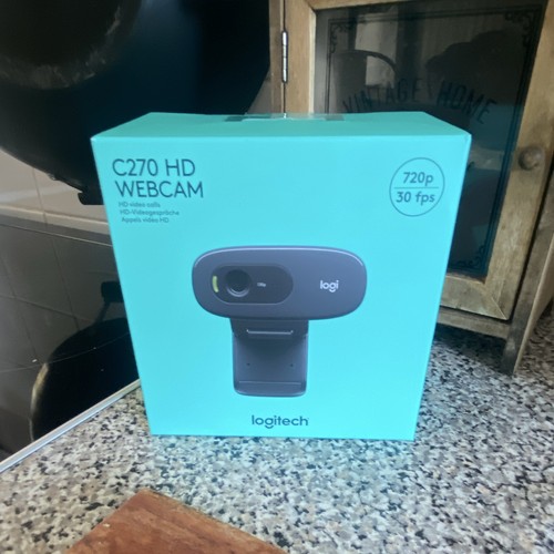 Logitech c270 webcam - logitech, black