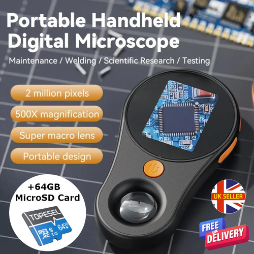 500x digital microscope - 500x,