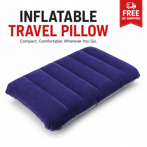 Inflatable travel pillow air - pillow,