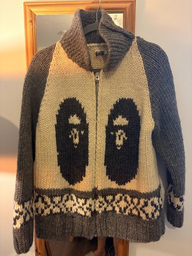 Vintage bape chunky wool - wool, ape