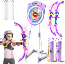 VATOS 2 Pack LED Bow and Arrow