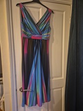 Multicoloured Stunning Dress by Michaela Louisa Size 14 Wedding Party Cruise